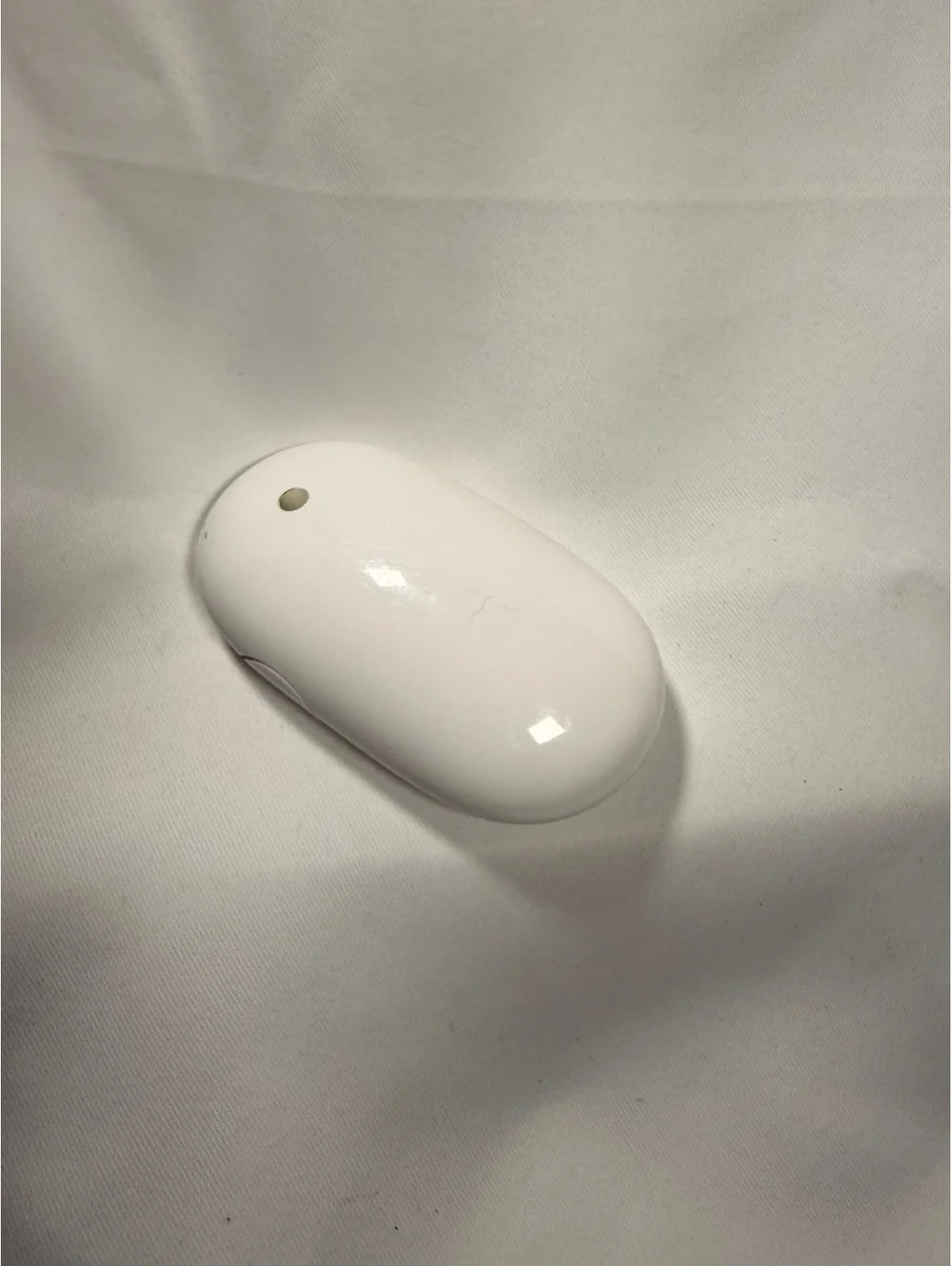 Apple Wireless Mighty Mouse A1197 White Bluetooth – Tested & Works